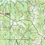 United States Geological Survey Hattiesburg, MS-LA (1994, 100000-Scale) digital map