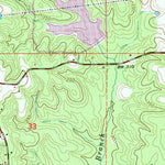 United States Geological Survey Hattiesburg SW, MS (1965, 24000-Scale) digital map