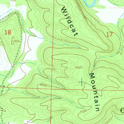 United States Geological Survey Hattieville, AR (1962, 24000-Scale) digital map