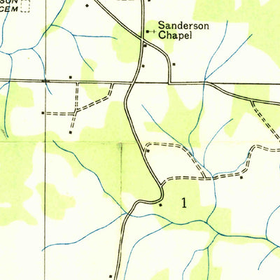 United States Geological Survey Hatton, AL (1936, 24000-Scale) digital map