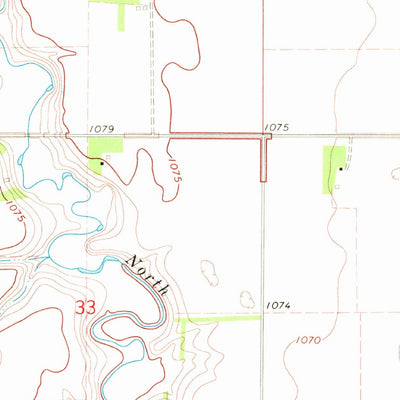 United States Geological Survey Hatton, ND (1970, 24000-Scale) digital map