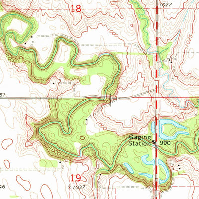 United States Geological Survey Hatton SW, ND (1970, 24000-Scale) digital map