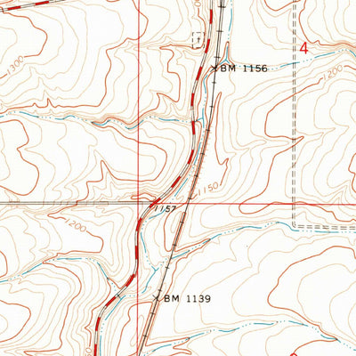 United States Geological Survey Hatton, WA (1970, 24000-Scale) digital map