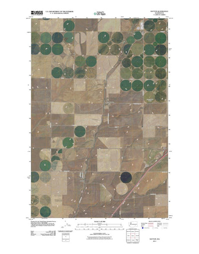 United States Geological Survey Hatton, WA (2011, 24000-Scale) digital map