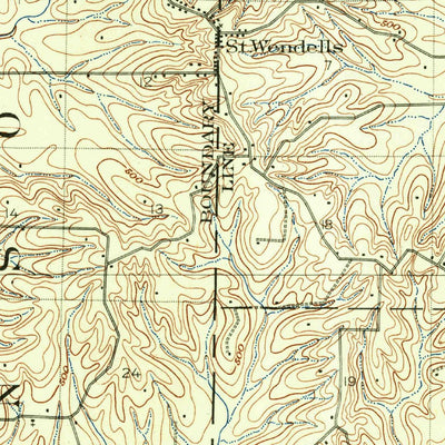 United States Geological Survey Haubstadt, IN (1901, 62500-Scale) digital map