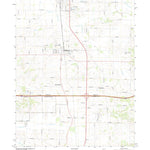 United States Geological Survey Haubstadt, IN (2013, 24000-Scale) digital map