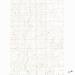 United States Geological Survey Hauck Coulee, MT (1983, 24000-Scale) digital map