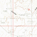 United States Geological Survey Hauck Coulee, MT (1983, 24000-Scale) digital map
