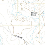 United States Geological Survey Hauck Coulee, MT (2020, 24000-Scale) digital map