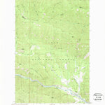 United States Geological Survey Haugan, MT (1988, 24000-Scale) digital map