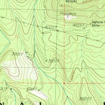 United States Geological Survey Haugan, MT (1988, 24000-Scale) digital map