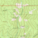 United States Geological Survey Haugan, MT (1988, 24000-Scale) digital map
