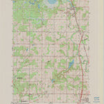 United States Geological Survey Haugen, WI (1982, 24000-Scale) digital map