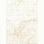 United States Geological Survey Haugens Hill, MT (1973, 24000-Scale) digital map