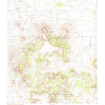 United States Geological Survey Hauke Mesa, AZ (1991, 24000-Scale) digital map