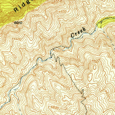 United States Geological Survey Haunted Canyon, AZ (1949, 24000-Scale) digital map