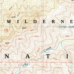 United States Geological Survey Haunted Canyon, AZ (2004, 24000-Scale) digital map
