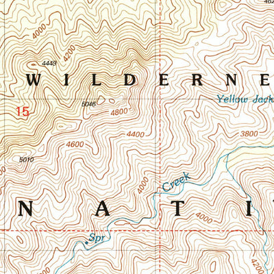 United States Geological Survey Haunted Canyon, AZ (2004, 24000-Scale) digital map