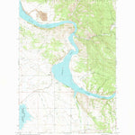 United States Geological Survey Hauser Lake, MT (1972, 24000-Scale) digital map
