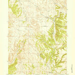 United States Geological Survey Haushar Ranch, WY (1951, 24000-Scale) digital map