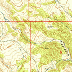 United States Geological Survey Haushar Ranch, WY (1951, 24000-Scale) digital map