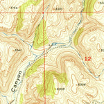 United States Geological Survey Haushar Ranch, WY (1951, 24000-Scale) digital map