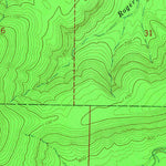 United States Geological Survey Havana, AR (1966, 24000-Scale) digital map