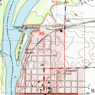 United States Geological Survey Havana, IL (1947, 24000-Scale) digital map