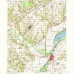 United States Geological Survey Havana, IL (1949, 62500-Scale) digital map