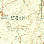 United States Geological Survey Havana, ND-SD (1956, 24000-Scale) digital map