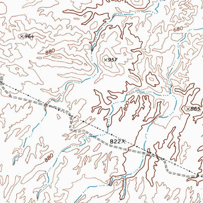 United States Geological Survey Havasu Lake, CA-AZ (1970, 24000-Scale) digital map