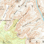 United States Geological Survey Havasupai Point, AZ (1962, 62500-Scale) digital map