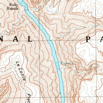 United States Geological Survey Havasupai Point, AZ (1988, 24000-Scale) digital map