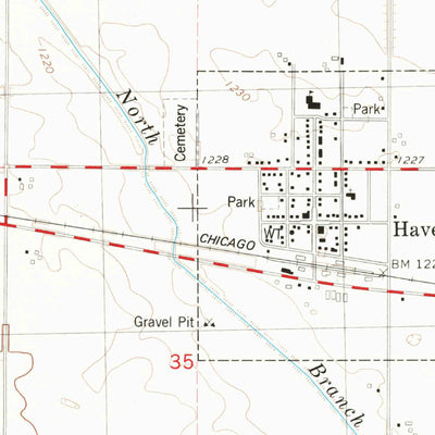 United States Geological Survey Havelock, IA (1980, 24000-Scale) digital map