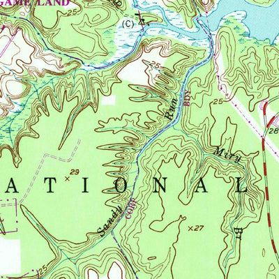 United States Geological Survey Havelock, NC (1949, 24000-Scale) digital map