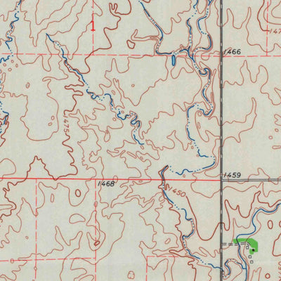 United States Geological Survey Haven SE, KS (1965, 24000-Scale) digital map