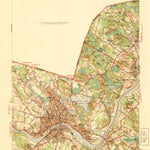 United States Geological Survey Haverhill, MA-NH (1943, 31680-Scale) digital map