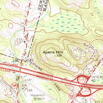 United States Geological Survey Haverhill, MA-NH (1972, 24000-Scale) digital map