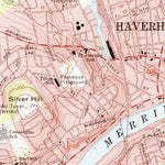 United States Geological Survey Haverhill, MA-NH (1972, 24000-Scale) digital map