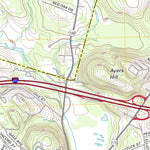 United States Geological Survey Haverhill, MA-NH (2012, 24000-Scale) digital map