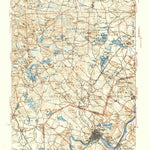 United States Geological Survey Haverhill, NH-MA (1935, 62500-Scale) digital map