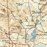 United States Geological Survey Haverhill, NH-MA (1935, 62500-Scale) digital map