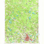 United States Geological Survey Haverhill, NH-MA (1956, 62500-Scale) digital map