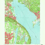 United States Geological Survey Haverstraw, NY (1967, 24000-Scale) digital map