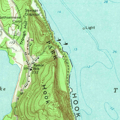 United States Geological Survey Haverstraw, NY (1967, 24000-Scale) digital map