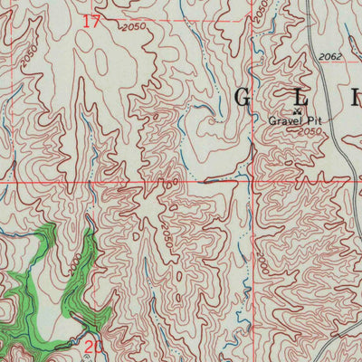 United States Geological Survey Haviland, KS (1968, 24000-Scale) digital map