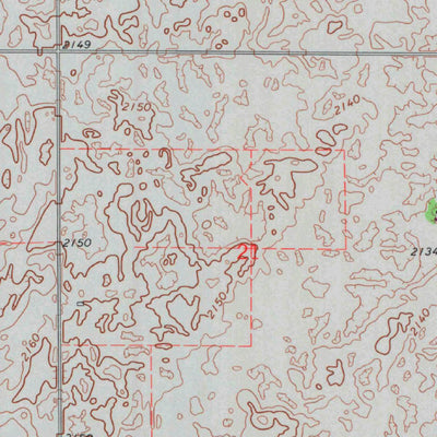United States Geological Survey Haviland NW, KS (1968, 24000-Scale) digital map