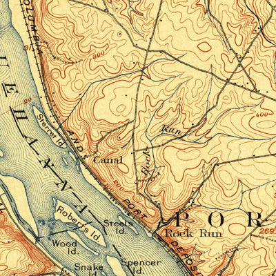 United States Geological Survey Havre De Grace, MD-PA (1900, 62500-Scale) digital map