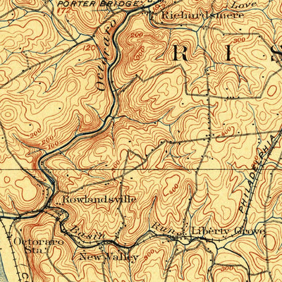 United States Geological Survey Havre De Grace, MD-PA (1900, 62500-Scale) digital map