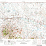 United States Geological Survey Havre, MT (1953, 250000-Scale) digital map